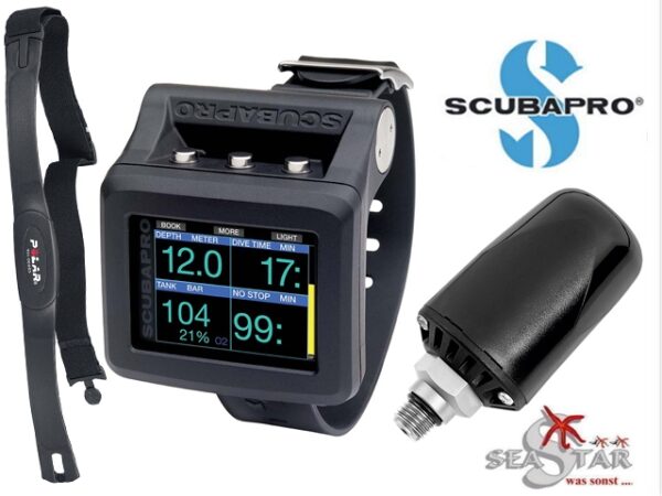 Scubapro G2 mit Sender und Brustgurt Online-Sonderpreis-0