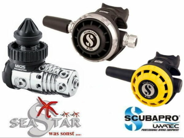 Scubapro MK25 EVO + G260 + R195 Octopus-0