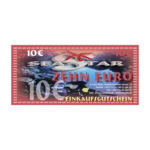 Gutschein € 10,--