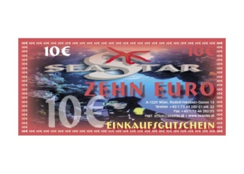 Gutschein  € 10,-